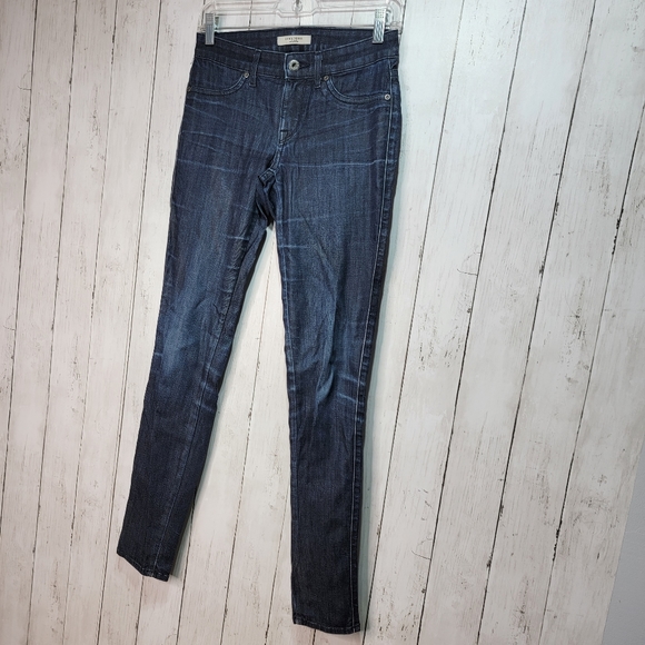 Rich & Skinny Women's Skinny Jeans Indigo Rinse Dark Wash Size 24. - Picture 2 of 7
